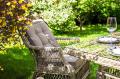 Плетеное кресло из ротанга OSLO (для террасы, дачи, сада)