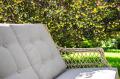 Плетеный из искусственного ротанга диван OSLO (уличный, садовый)